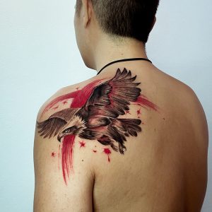 Shoulder tattoo